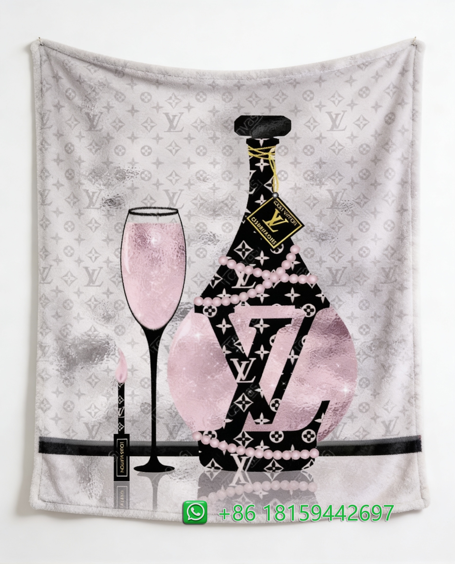 Louis Vuitton Throw Blankets